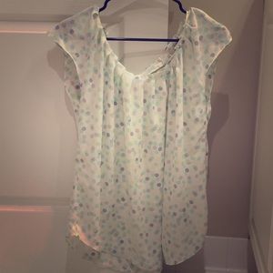 Lauren Conrad Sheer Blouse